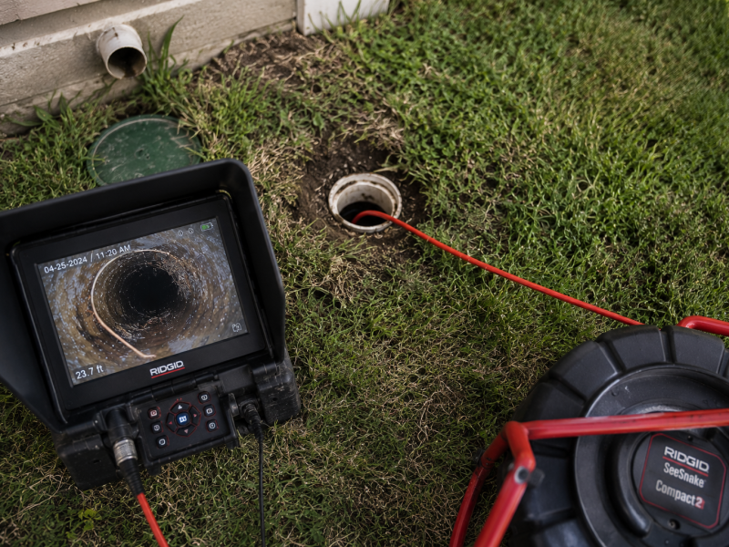 residential sewer line inspection